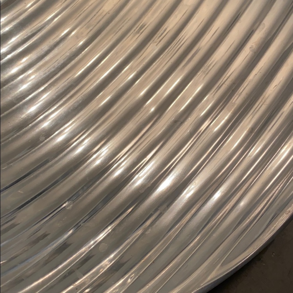 Beautiful silver serving platter - Picture 4 of 6